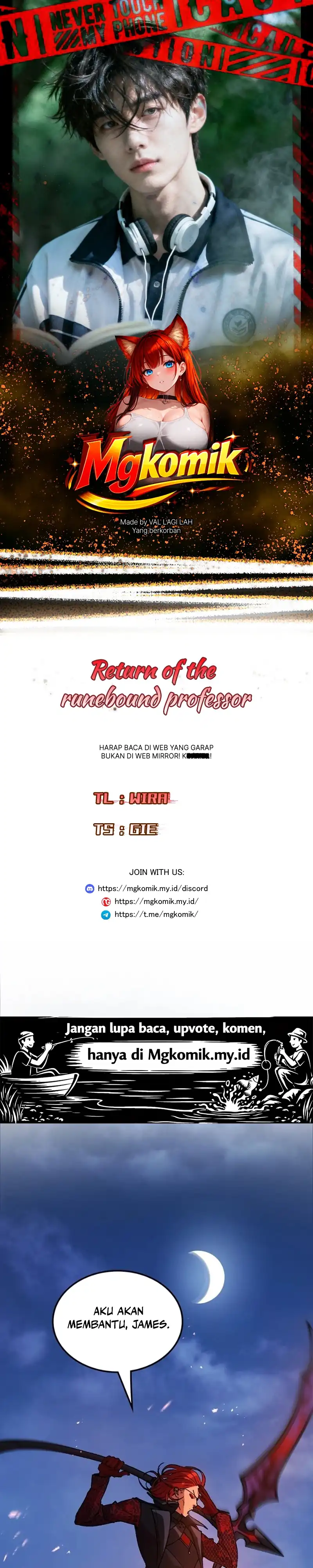 Baca Return of the Runebound Professor - Chapter 81 halaman 1