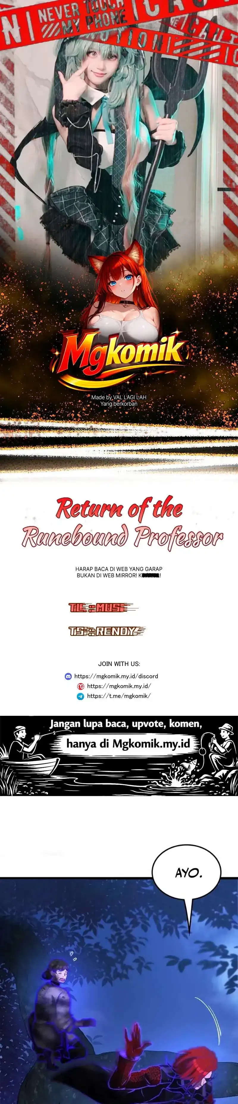 Return of the Runebound Professor Chapter 84 - Page 1