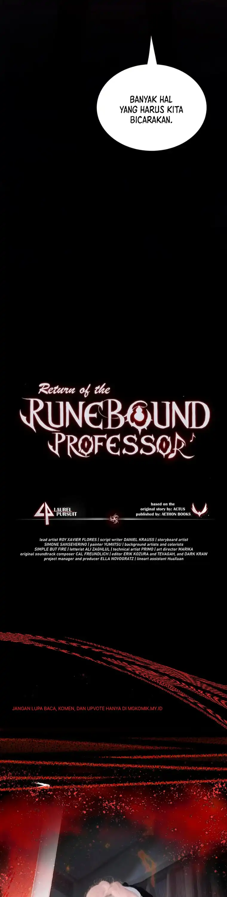 Return of the Runebound Professor Chapter 87 - Page 45