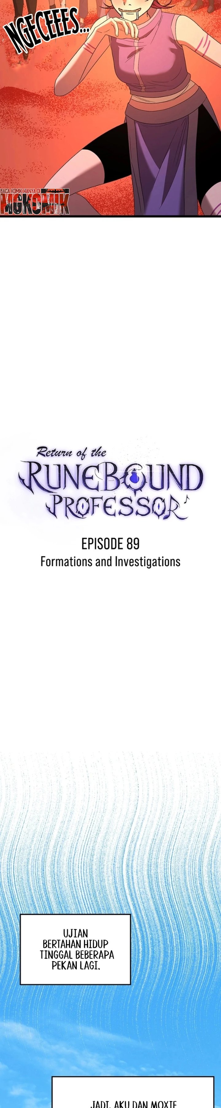 Return of the Runebound Professor Chapter 89 - Page 15