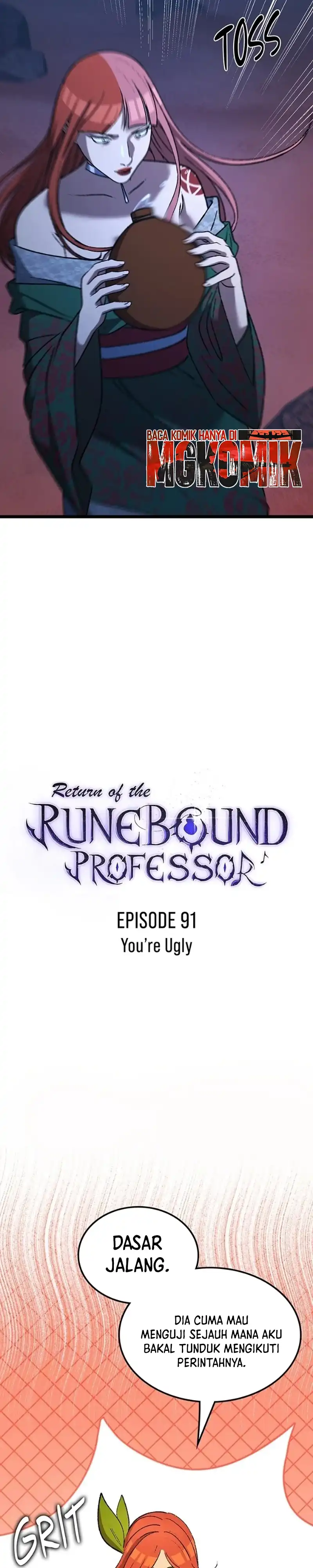 Return of the Runebound Professor Chapter 91 - Page 12