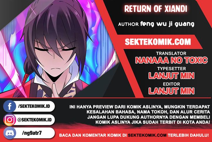 Baca Return of Xiandi - Chapter 169 halaman 1
