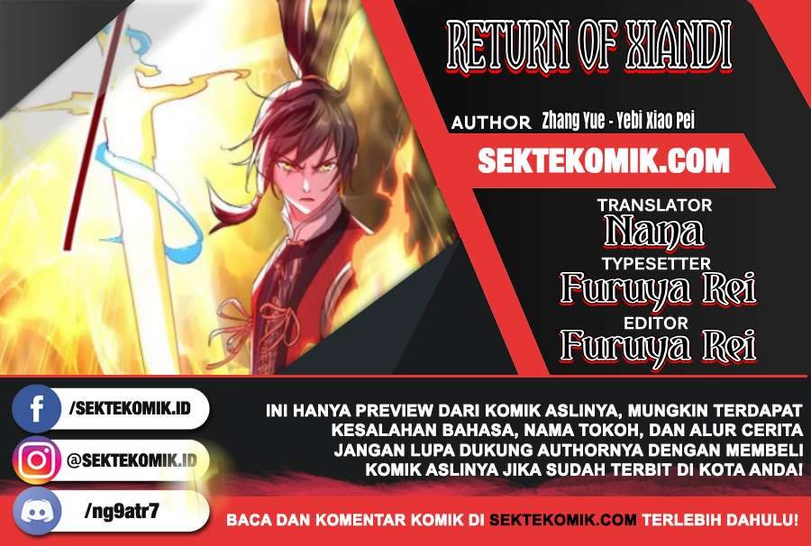 Baca Return of Xiandi - Chapter 185 halaman 1