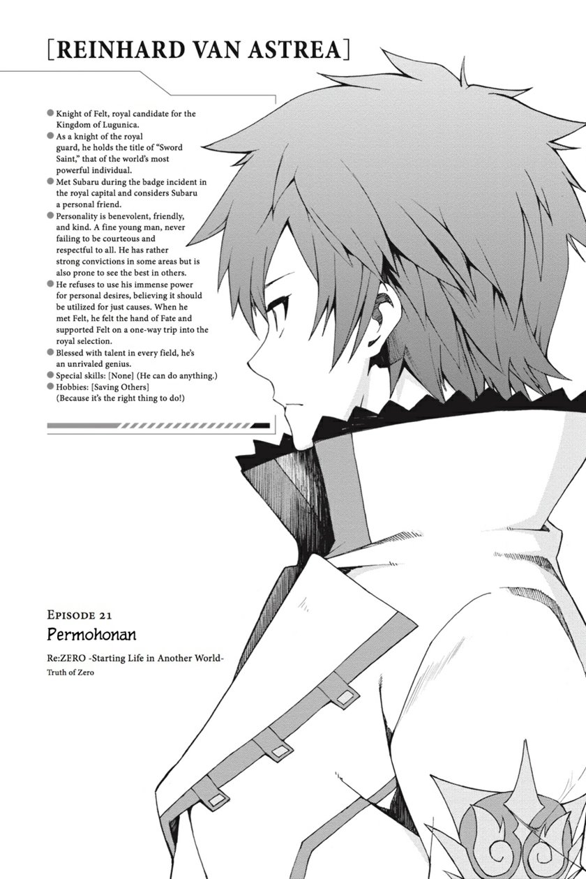 Baca Re:Zero Kara Hajimeru Isekai Seikatsu – Daisanshou – Truth of Zero - Chapter 21 halaman 2