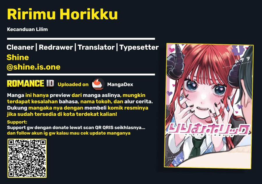 Baca Ririmu Horikku Chapter 11 Bahasa Indonesia page 6