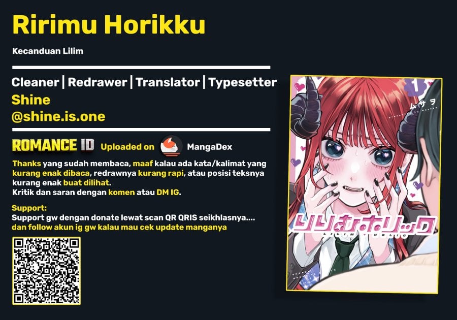 Baca Ririmu Horikku Chapter 11 Bahasa Indonesia page 34