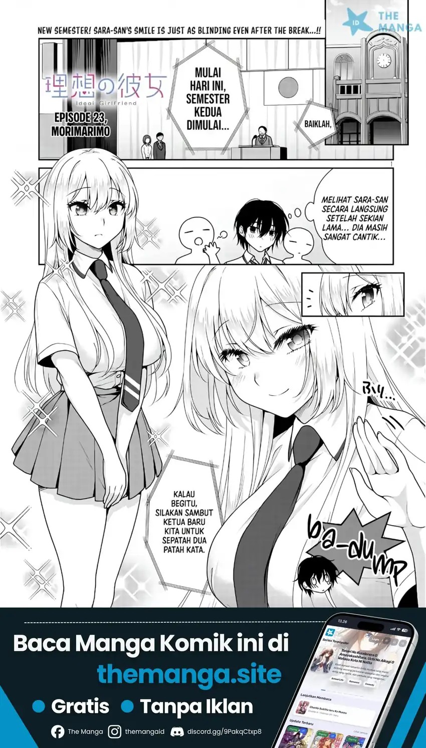Baca Risou no Kanojo - Chapter 23 halaman 2
