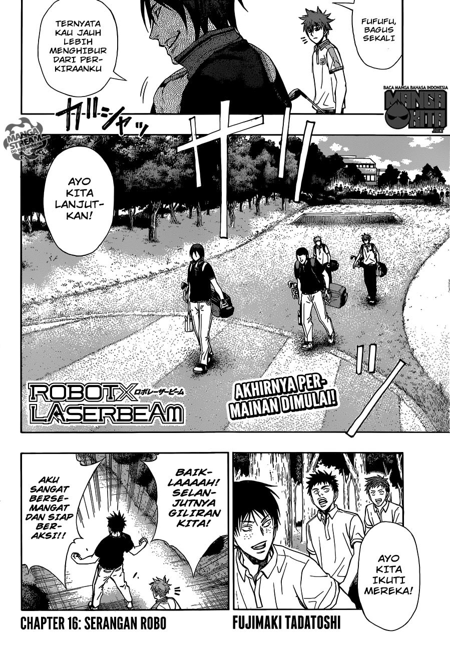 Baca Robot x Laserbeam - Chapter 16 halaman 3