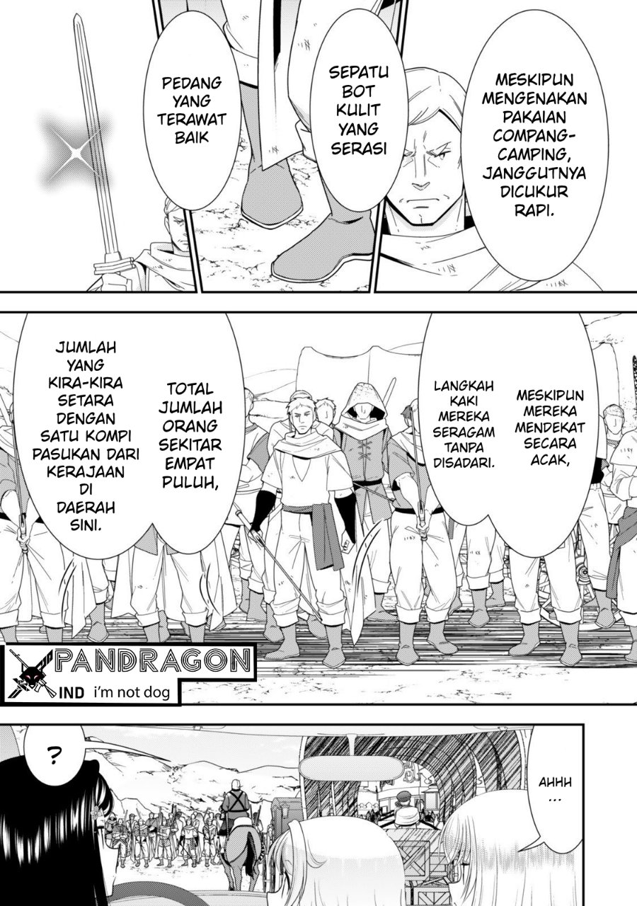 Baca Rougo ni Sonaete Isekai de 8-manmai no Kinka wo Tamemasu Chapter 122 Bahasa Indonesia page 24