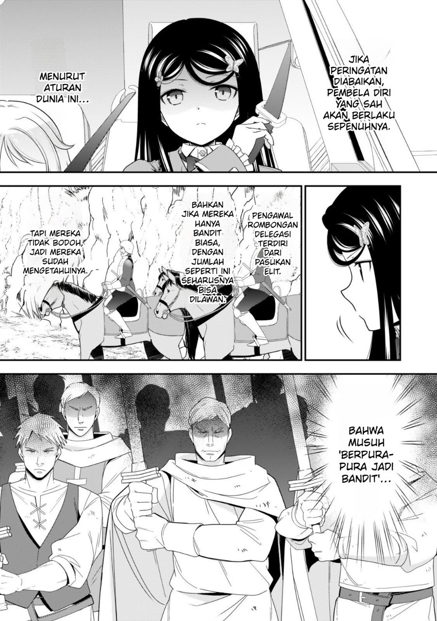 Baca Rougo ni Sonaete Isekai de 8-manmai no Kinka wo Tamemasu Chapter 122 Bahasa Indonesia page 28