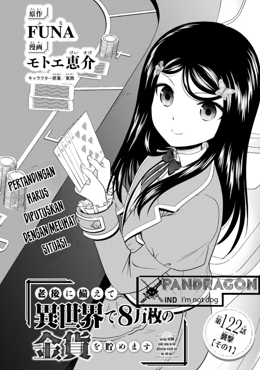 Baca Rougo ni Sonaete Isekai de 8-manmai no Kinka wo Tamemasu Chapter 122 Bahasa Indonesia page 8