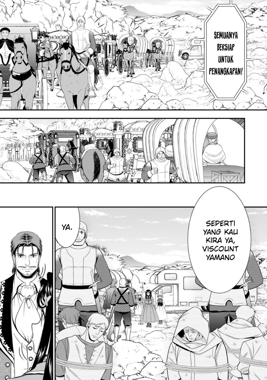 Baca Rougo ni Sonaete Isekai de 8-manmai no Kinka wo Tamemasu Chapter 123 Bahasa Indonesia page 32