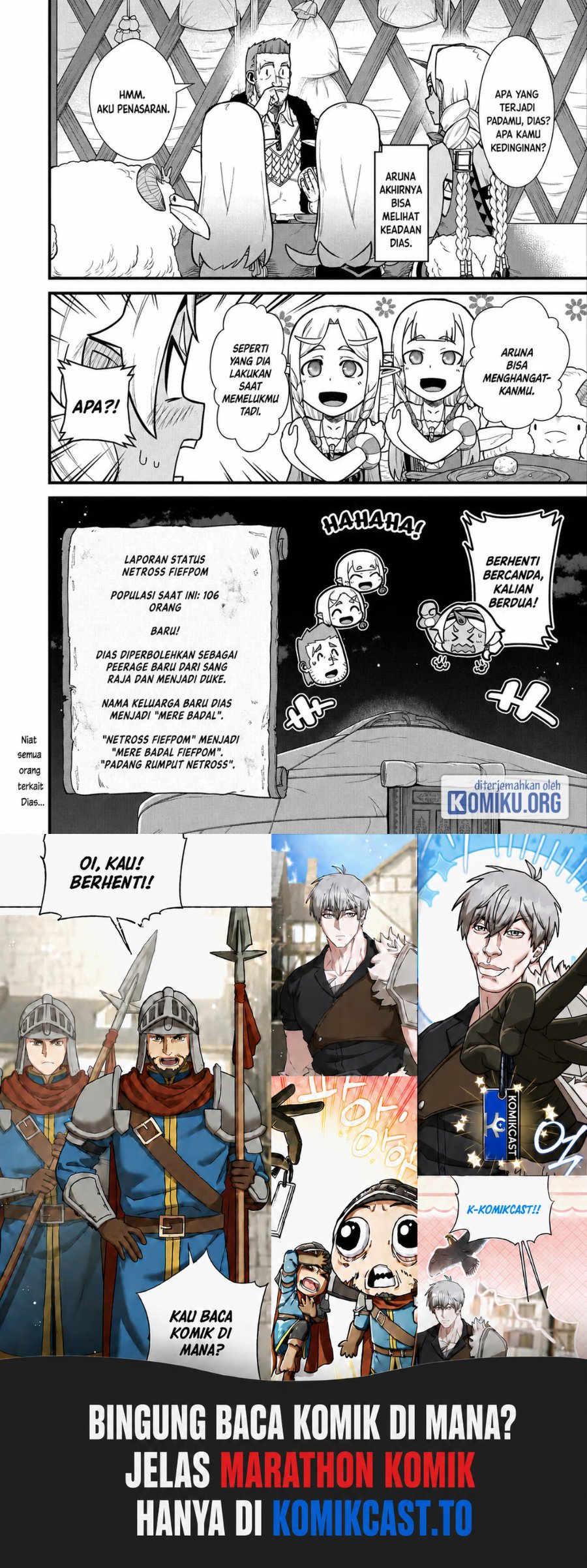 Ryoumin 0-nin Start no Henkyou Ryoushusama Chapter 35 - Page 34