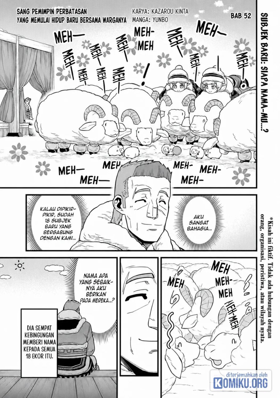 Ryoumin 0-nin Start no Henkyou Ryoushusama Chapter 52 - Page 1