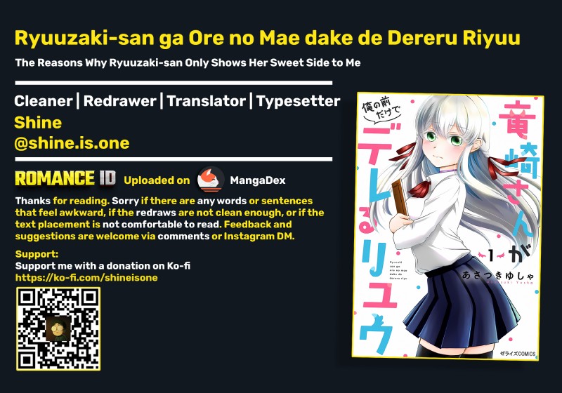 Ryuuzaki-san ga Ore no Mae dake de Dereru Ryuu Chapter 8 - Page 26