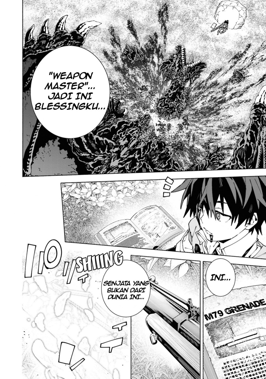 Baca S-Kyuu Boukensha ga Ayumu Michi: Tsuihou Sareta Shounen wa Shin no Nouryoku ‘Buki Master’ de Sekai Saikyou ni Itaru - Chapter 1.3 halaman 10