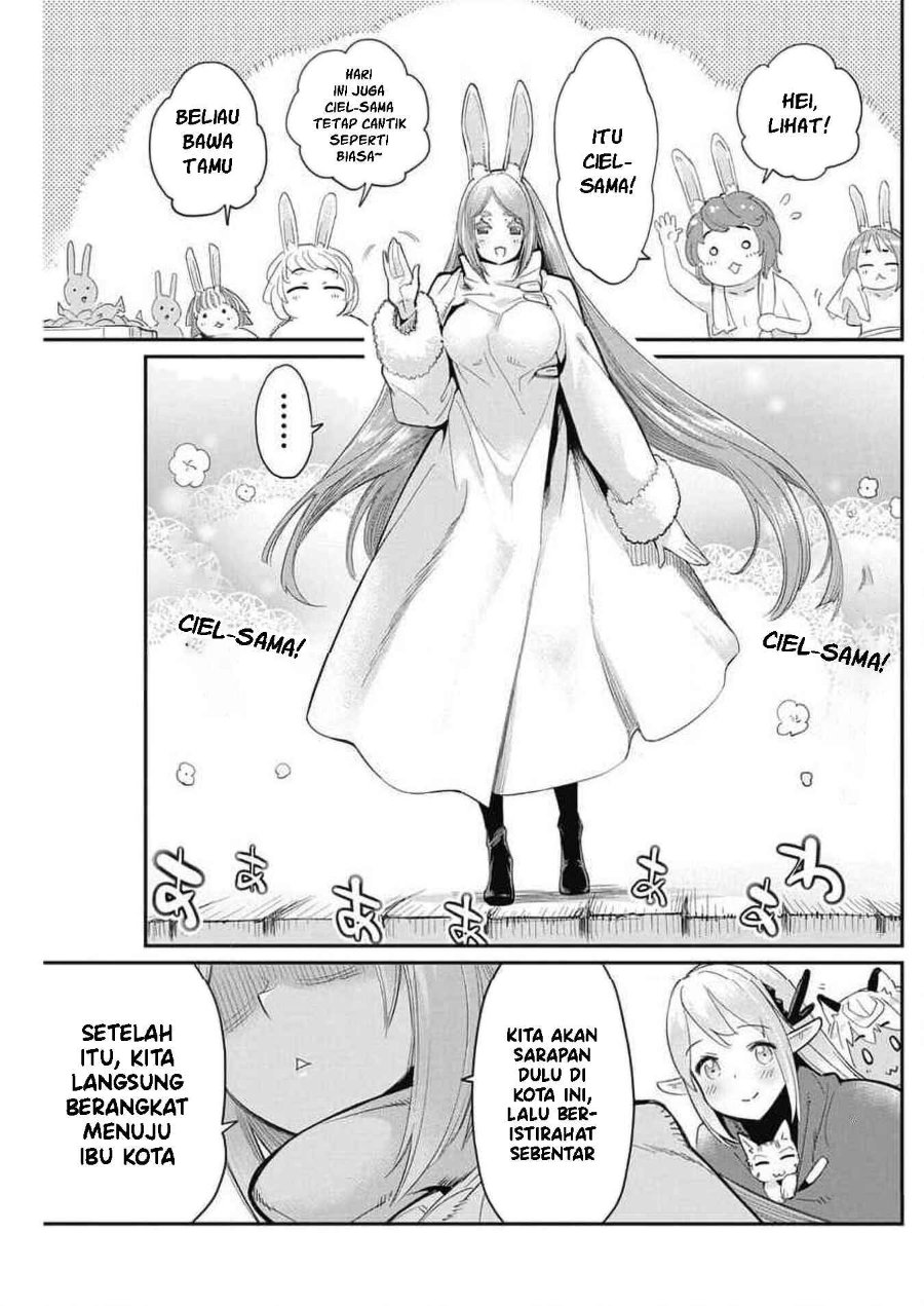 Baca S-Rank Monster no Behemoth Dakedo, Neko to Machigawarete Erufu Musume no Kishi (Pet) Toshite Kurashitemasu - Chapter 62 halaman 23