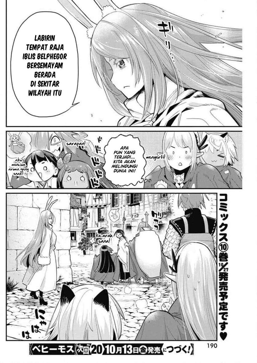Baca S-Rank Monster no Behemoth Dakedo, Neko to Machigawarete Erufu Musume no Kishi (Pet) Toshite Kurashitemasu - Chapter 62 halaman 24