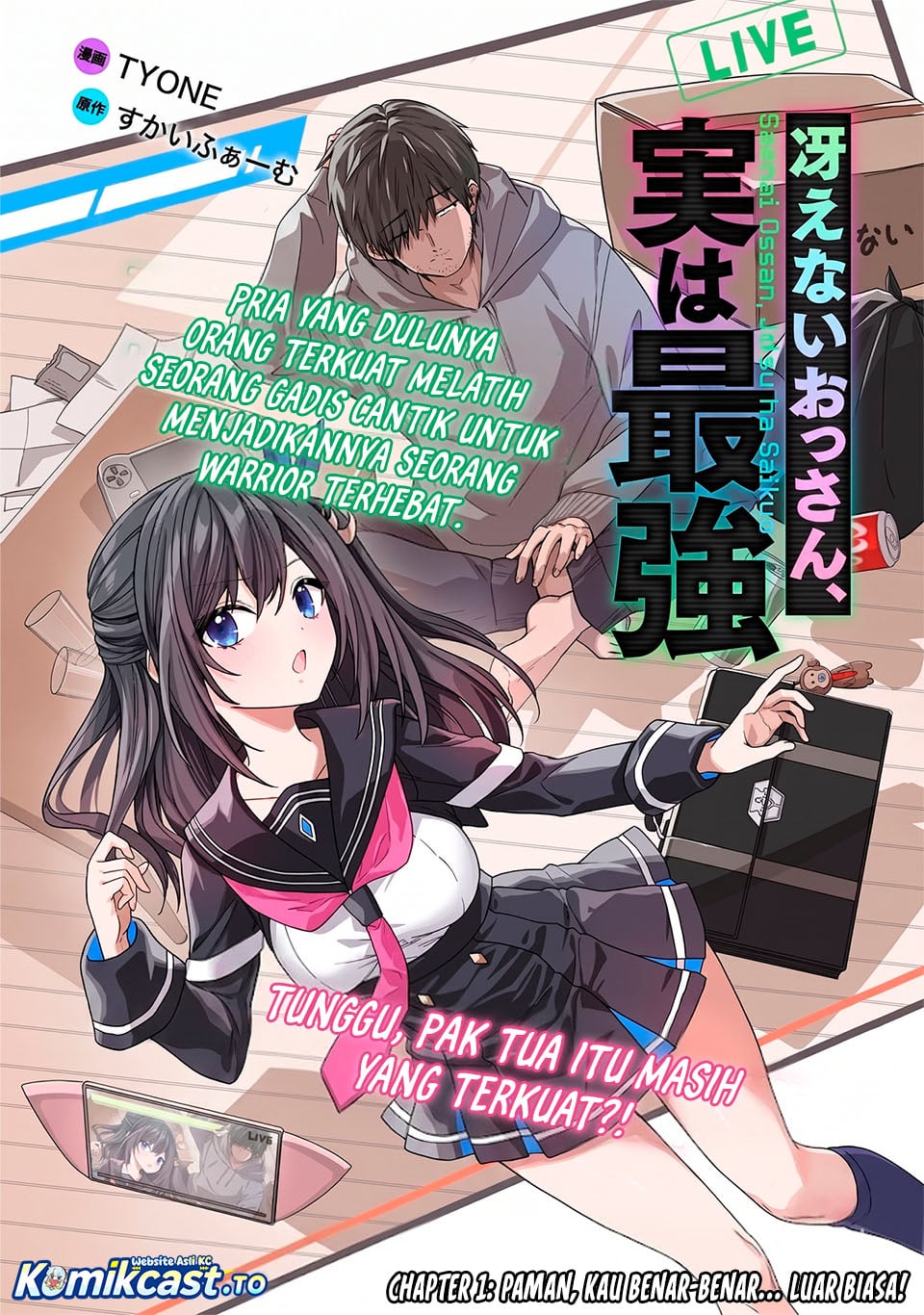 Baca Saenai Ossan, Jitsu wa Saikyou - Chapter 1 halaman 5