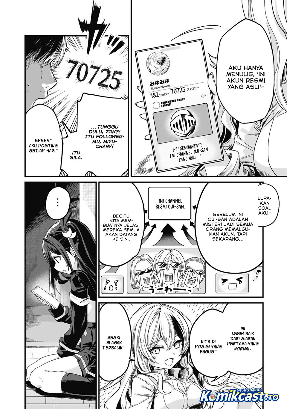 Baca Saenai Ossan, Jitsu wa Saikyou - Chapter 3 halaman 9