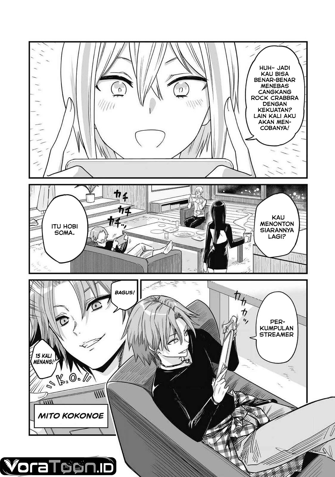 Baca Saenai Ossan, Jitsu wa Saikyou Chapter 6 Bahasa Indonesia page 44