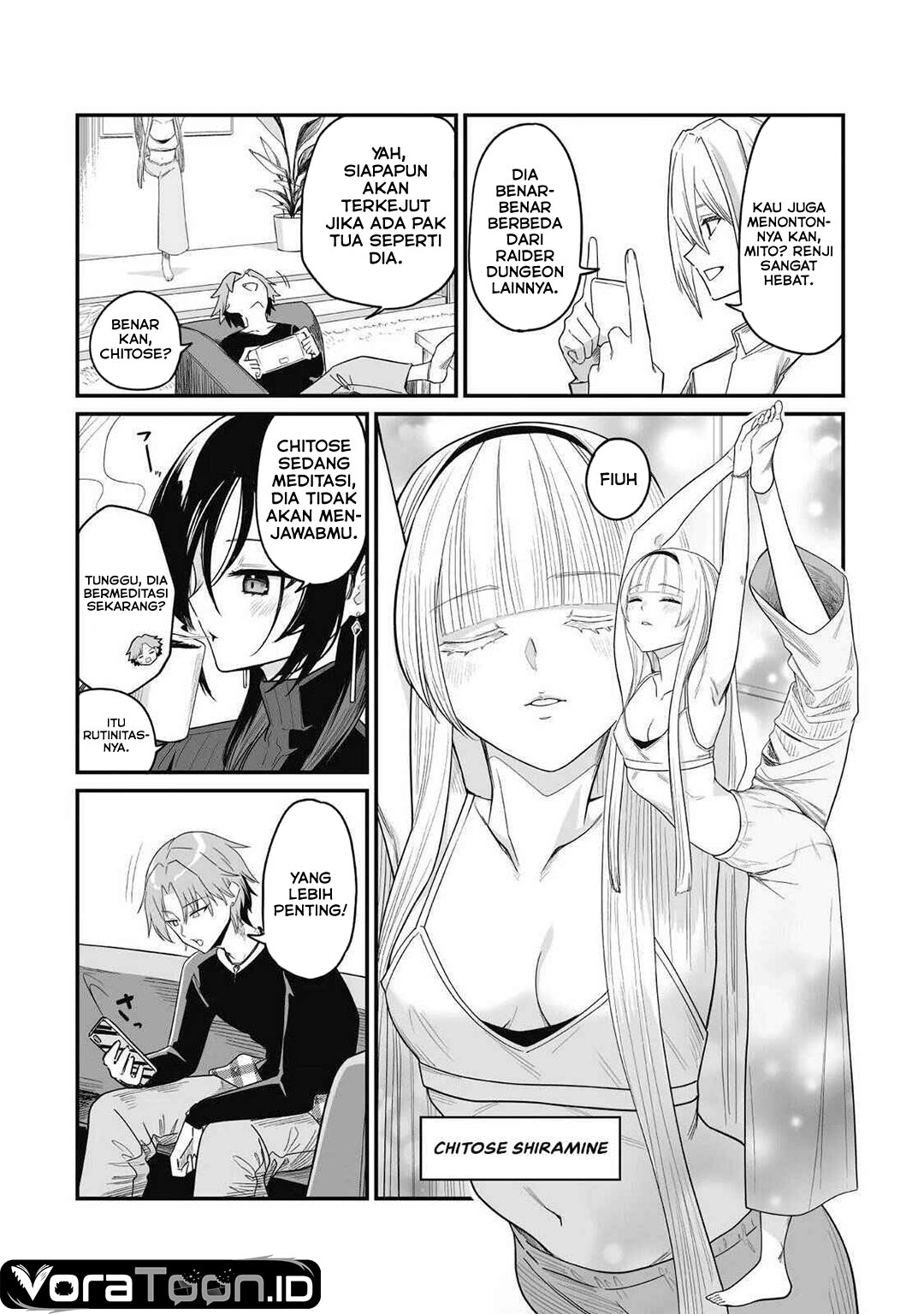 Baca Saenai Ossan, Jitsu wa Saikyou Chapter 6 Bahasa Indonesia page 46