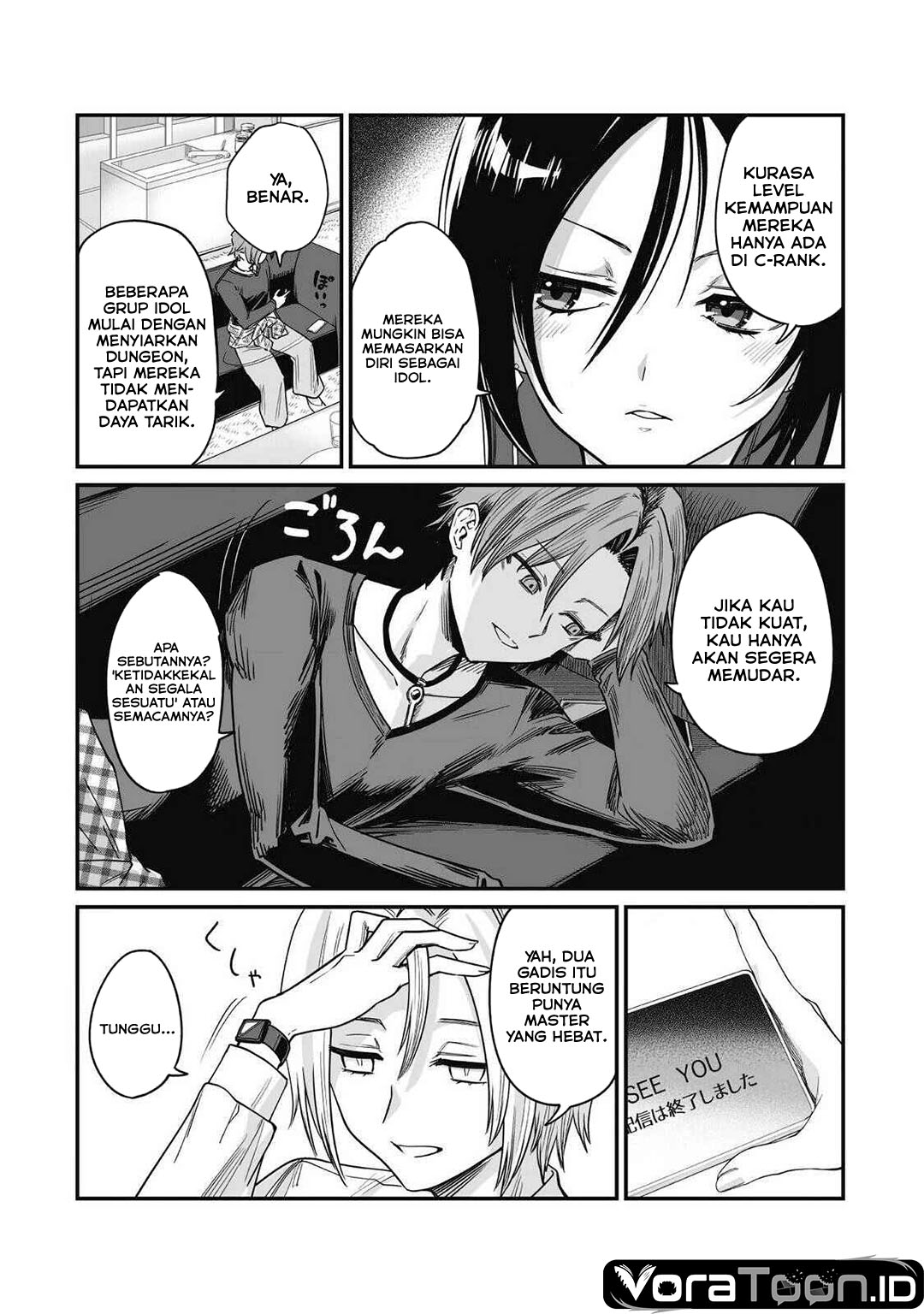 Baca Saenai Ossan, Jitsu wa Saikyou Chapter 6 Bahasa Indonesia page 50