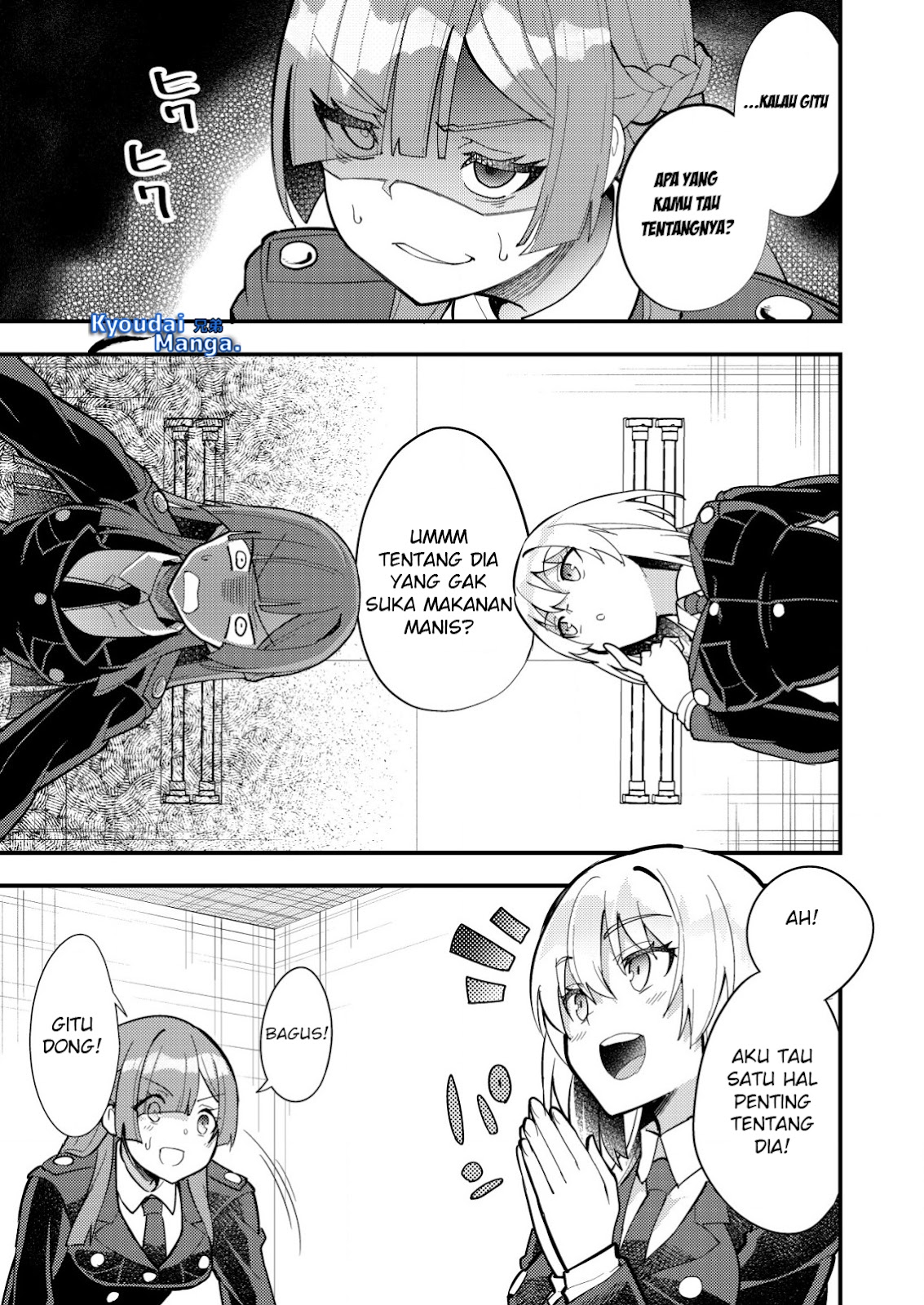 Baca Sagishi to Keisatsukan no Rennai Kyori - Chapter 6.1 halaman 10