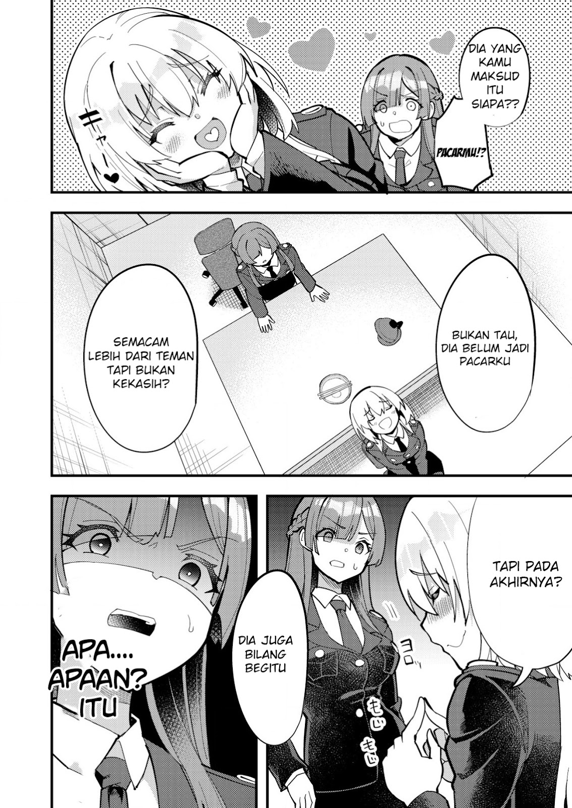 Baca Sagishi to Keisatsukan no Rennai Kyori - Chapter 6.1 halaman 5