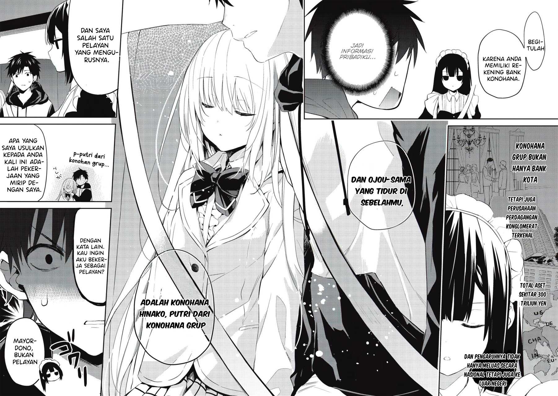 Saijo no Osewa ~Takane no Hana Darakena Meimon Kou de, Gakuin Ichi no Ojou-sama (Seikatsu Noryoku Kaimu) o Kagenagara Osewa suru Koto ni Narimashita~ Chapter 2.1 - Page 3