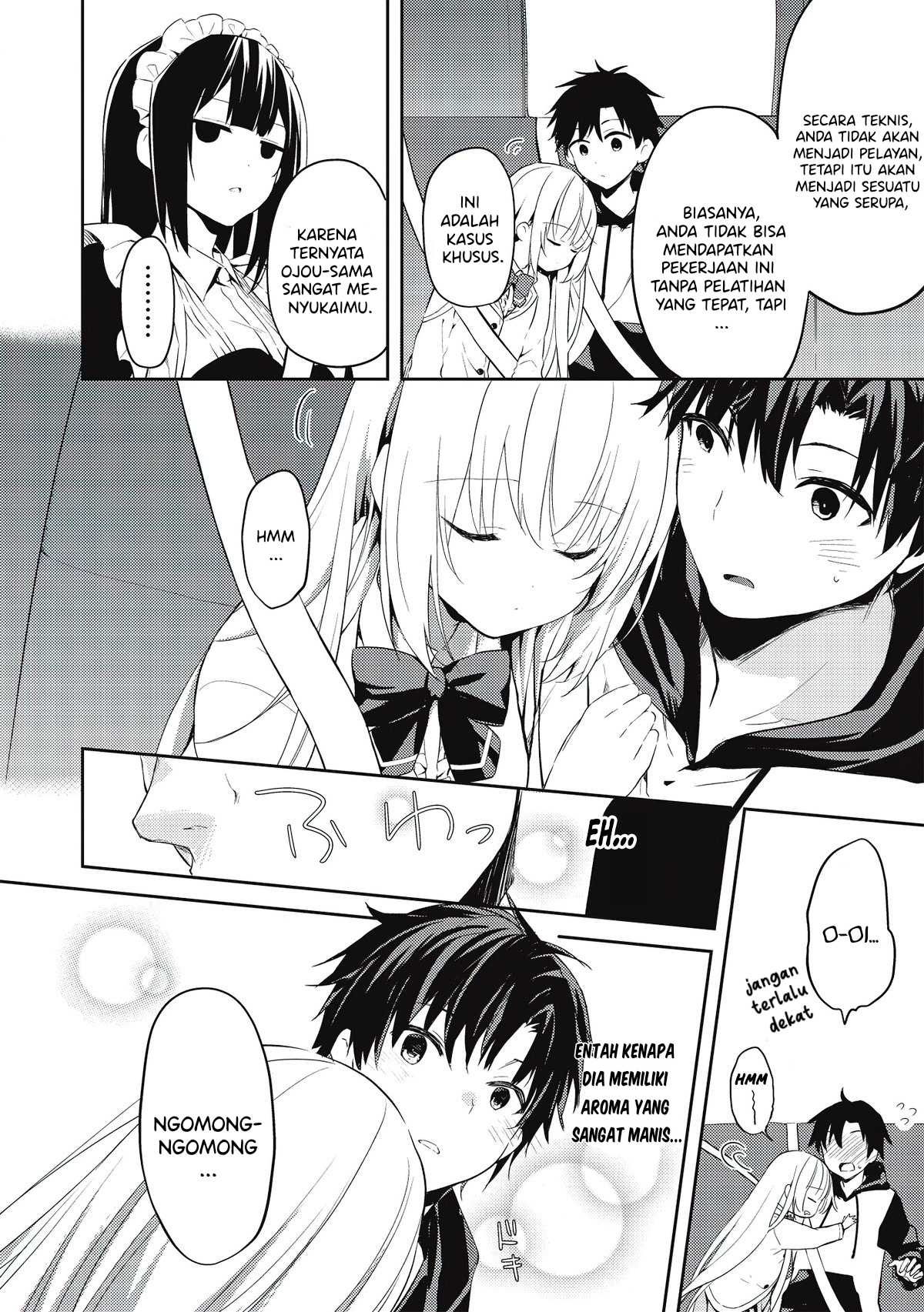 Saijo no Osewa ~Takane no Hana Darakena Meimon Kou de, Gakuin Ichi no Ojou-sama (Seikatsu Noryoku Kaimu) o Kagenagara Osewa suru Koto ni Narimashita~ Chapter 2.1 - Page 4