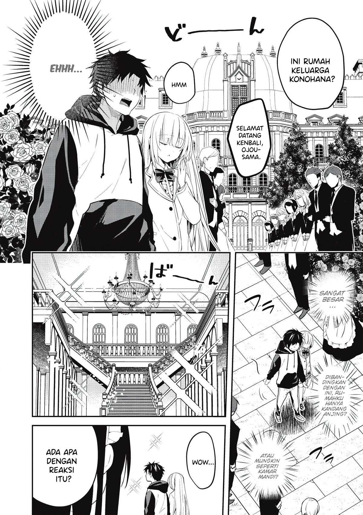 Saijo no Osewa ~Takane no Hana Darakena Meimon Kou de, Gakuin Ichi no Ojou-sama (Seikatsu Noryoku Kaimu) o Kagenagara Osewa suru Koto ni Narimashita~ Chapter 2.1 - Page 6