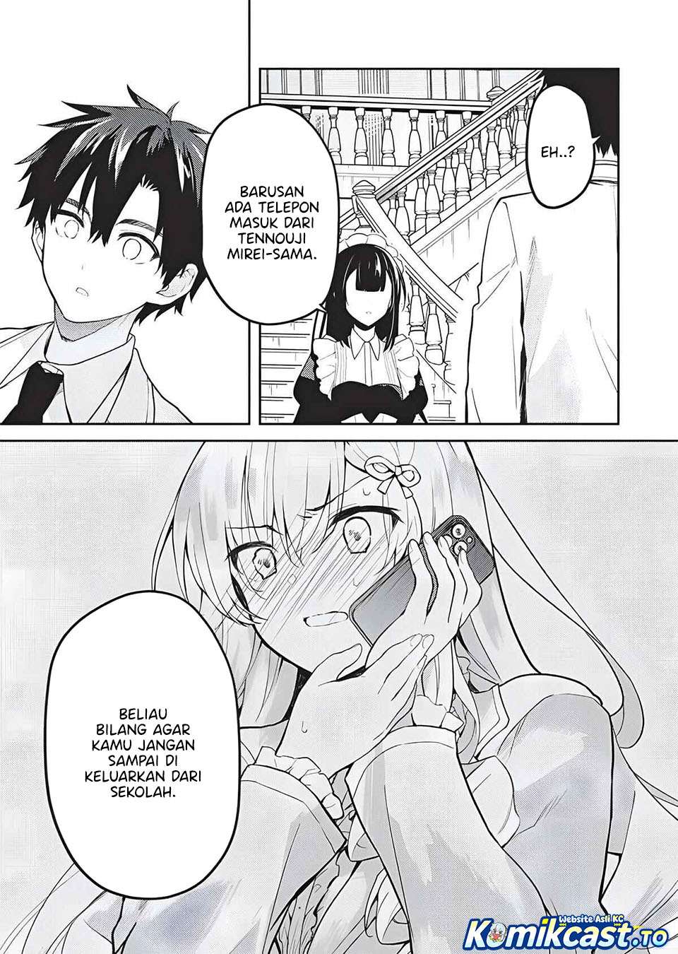 Saijo no Osewa ~Takane no Hana Darakena Meimon Kou de, Gakuin Ichi no Ojou-sama (Seikatsu Noryoku Kaimu) o Kagenagara Osewa suru Koto ni Narimashita~ Chapter 37 - Page 22