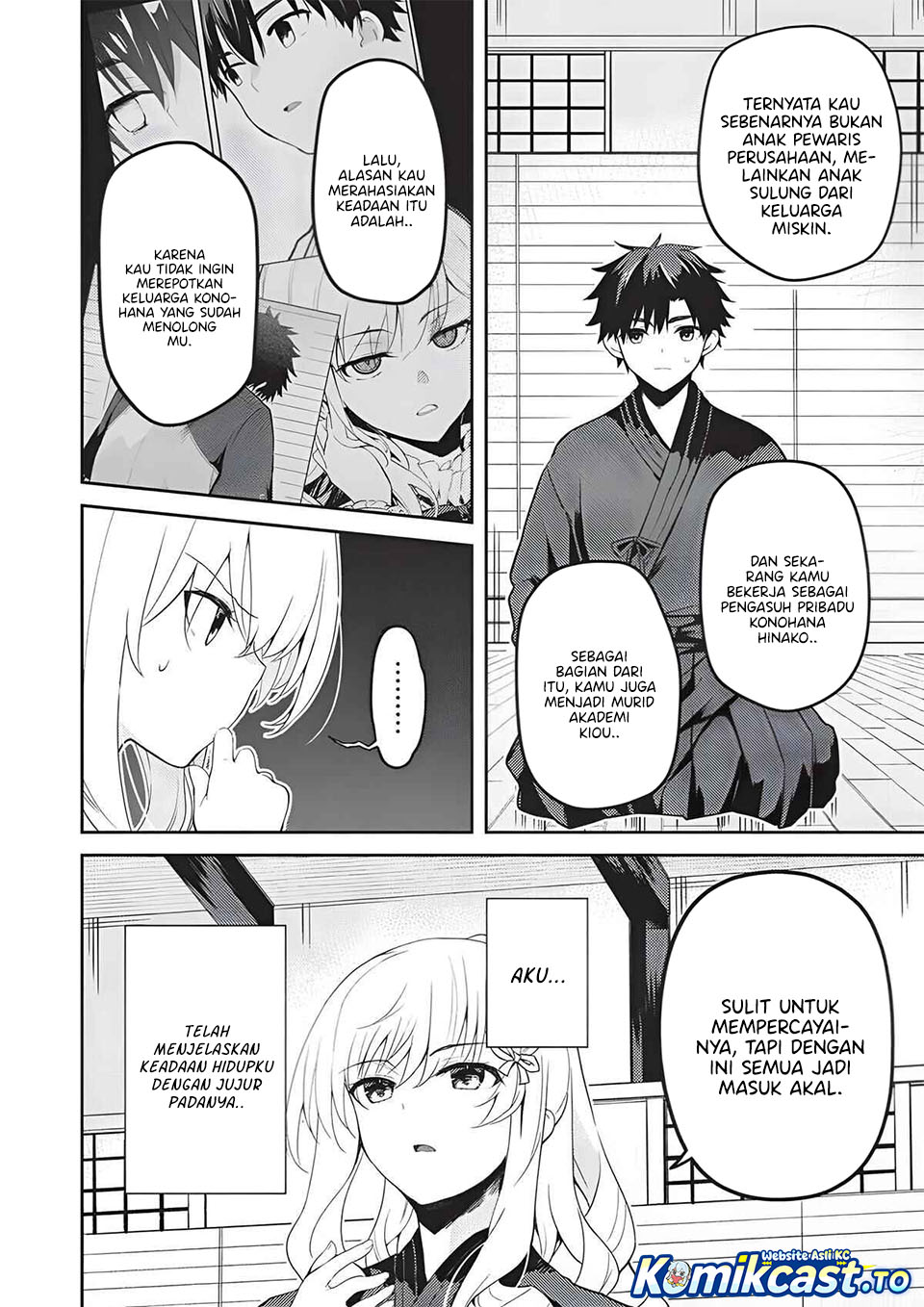 Saijo no Osewa ~Takane no Hana Darakena Meimon Kou de, Gakuin Ichi no Ojou-sama (Seikatsu Noryoku Kaimu) o Kagenagara Osewa suru Koto ni Narimashita~ Chapter 37 - Page 5