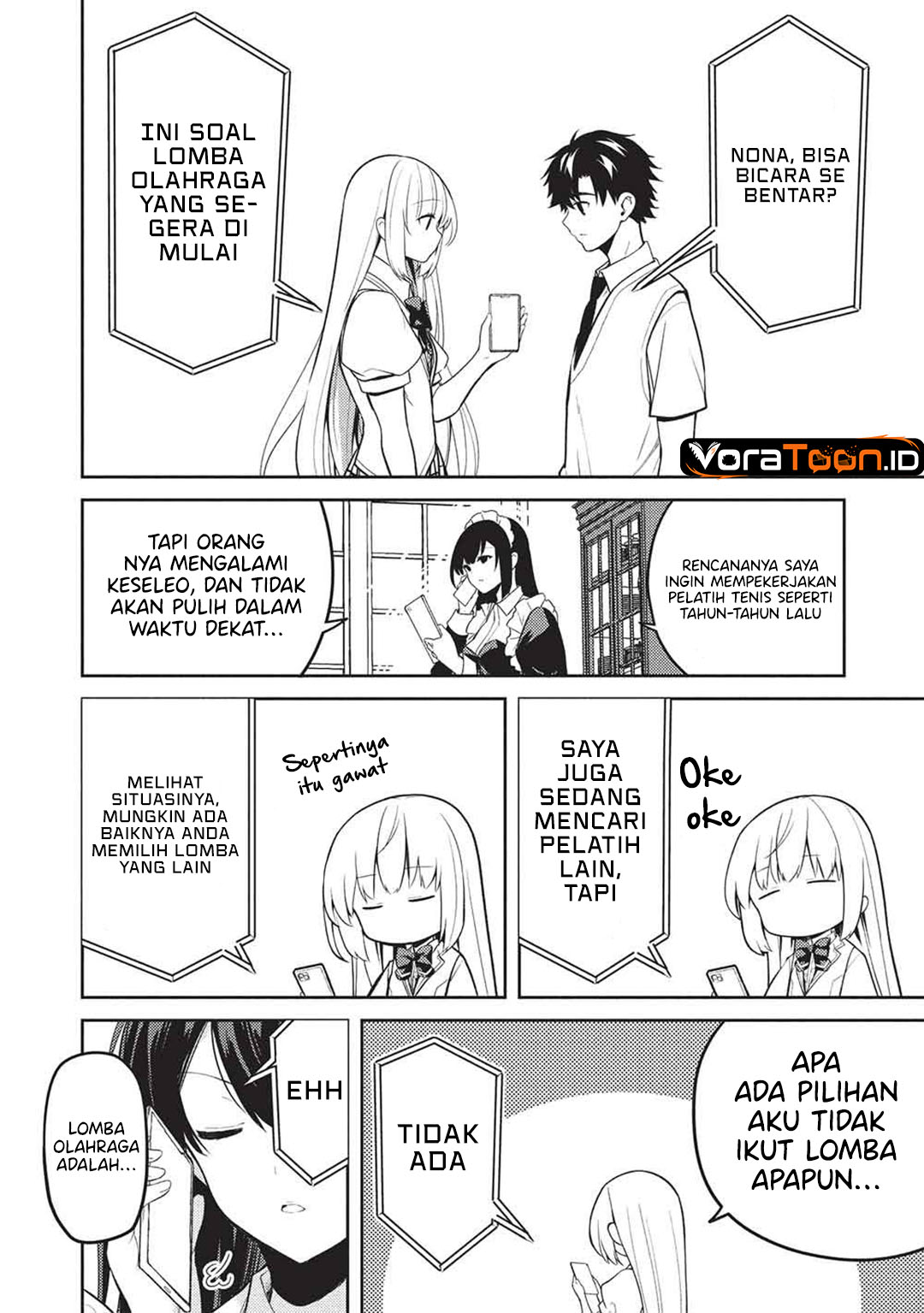 Saijo no Osewa ~Takane no Hana Darakena Meimon Kou de, Gakuin Ichi no Ojou-sama (Seikatsu Noryoku Kaimu) o Kagenagara Osewa suru Koto ni Narimashita~ Chapter 42 - Page 19