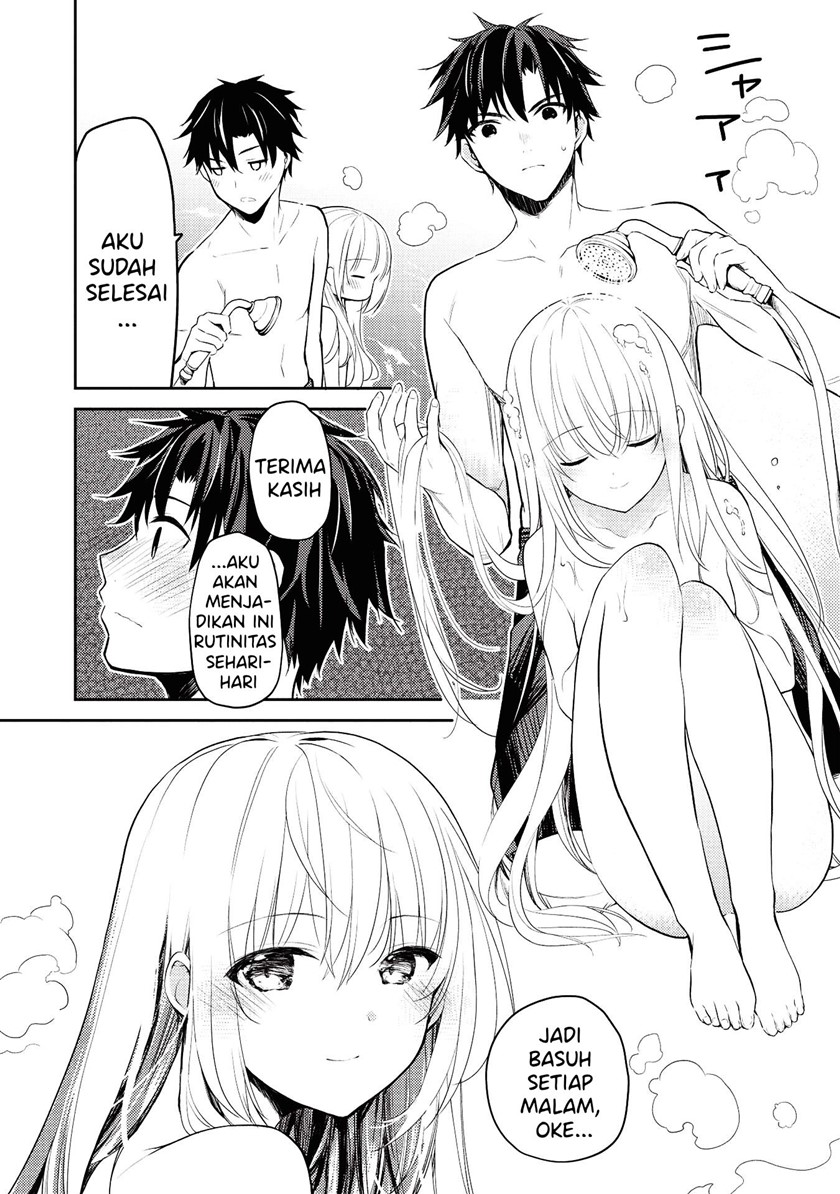 Saijo no Osewa ~Takane no Hana Darakena Meimon Kou de, Gakuin Ichi no Ojou-sama (Seikatsu Noryoku Kaimu) o Kagenagara Osewa suru Koto ni Narimashita~ Chapter 6.1 - Page 21