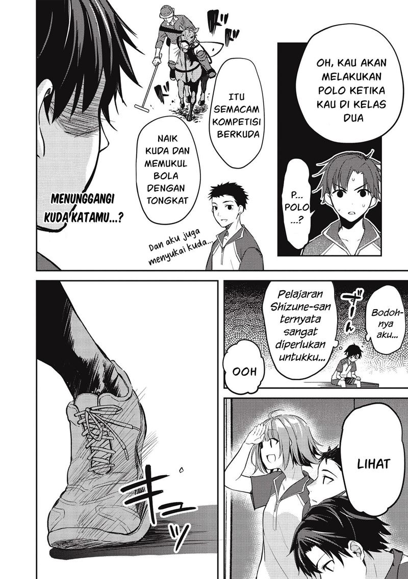 Saijo no Osewa ~Takane no Hana Darakena Meimon Kou de, Gakuin Ichi no Ojou-sama (Seikatsu Noryoku Kaimu) o Kagenagara Osewa suru Koto ni Narimashita~ Chapter 6.2 - Page 5