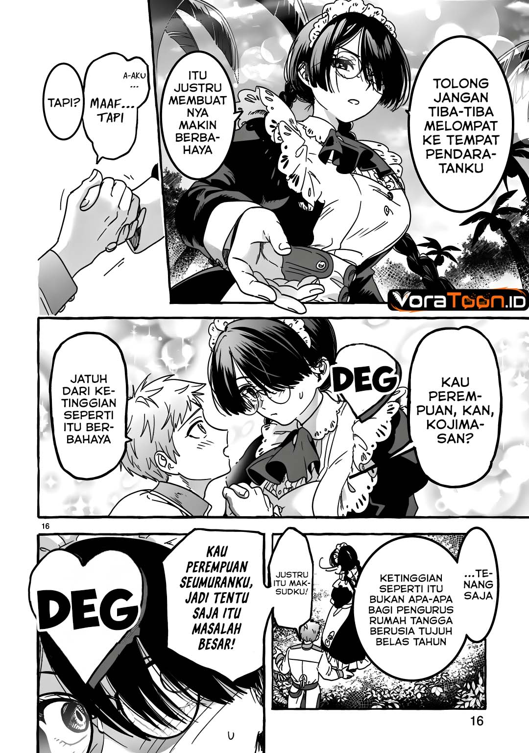Saikyou Kawaii Mibou Reijou Kojima-san Chapter 4 - Page 16