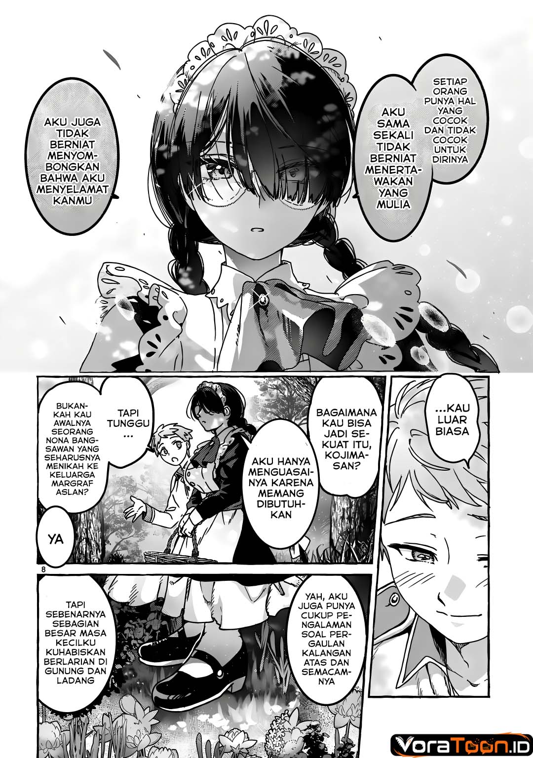 Saikyou Kawaii Mibou Reijou Kojima-san Chapter 4 - Page 9