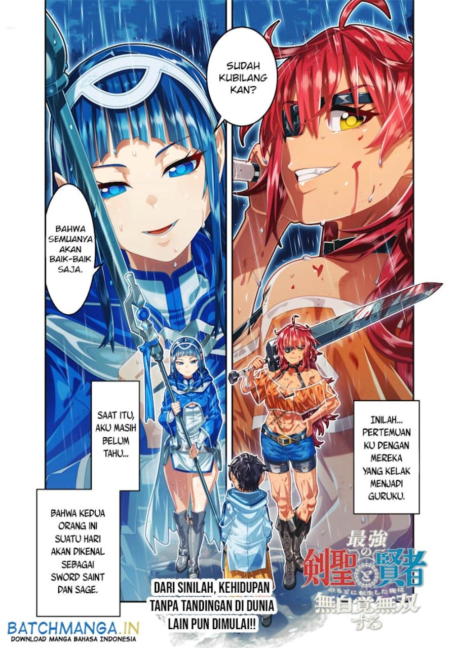 Baca Saikyou no Kensei to Kenja no moto ni Tenseishita Ore wa Mujikaku Musou suru - Chapter 1.3 halaman 16
