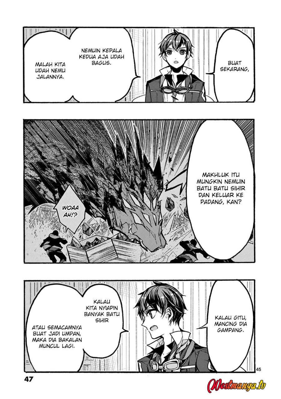 Baca Saikyou Shoku (Ryukishi) Kara Shokyu Shoku (Hakobiya) Ni Nattano Ni Naze Ka Yushatachi Kara Tayoraretemasu - Chapter 45 halaman 50