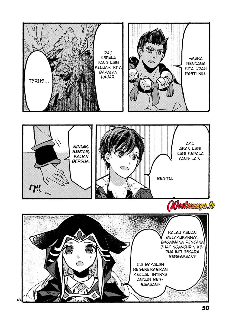 Baca Saikyou Shoku (Ryukishi) Kara Shokyu Shoku (Hakobiya) Ni Nattano Ni Naze Ka Yushatachi Kara Tayoraretemasu - Chapter 45 halaman 53