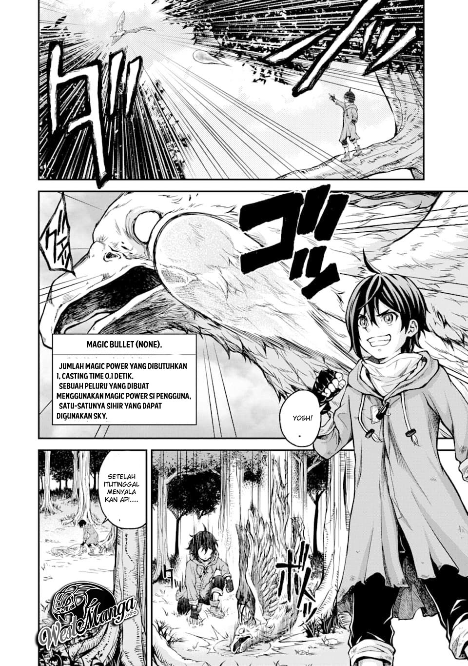 Baca Saisoku Musou no B-kyuu Mahou Tsukai: Ippatsu Utareru Mae ni Senpatsu Uchikaesu! - Chapter 1 halaman 10