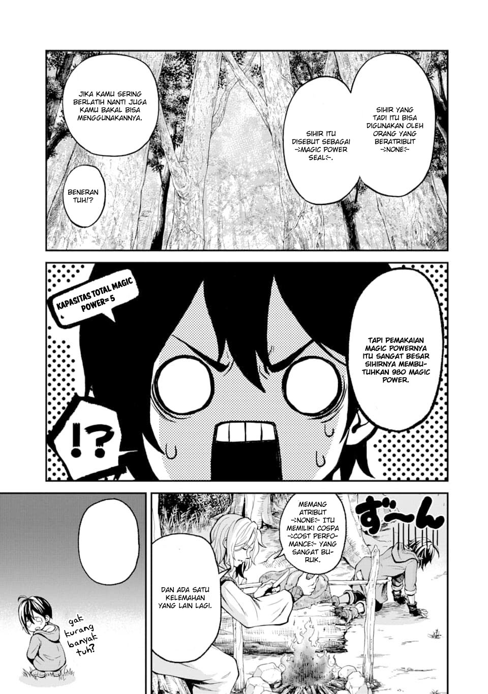 Baca Saisoku Musou no B-kyuu Mahou Tsukai: Ippatsu Utareru Mae ni Senpatsu Uchikaesu! - Chapter 1 halaman 15