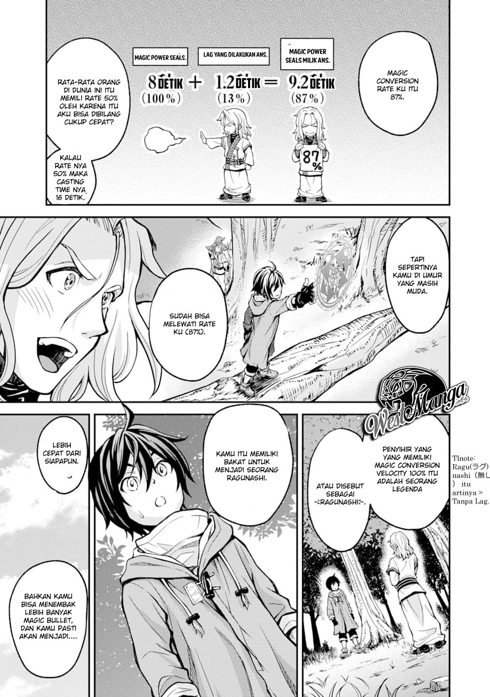 Baca Saisoku Musou no B-kyuu Mahou Tsukai: Ippatsu Utareru Mae ni Senpatsu Uchikaesu! - Chapter 1 halaman 21