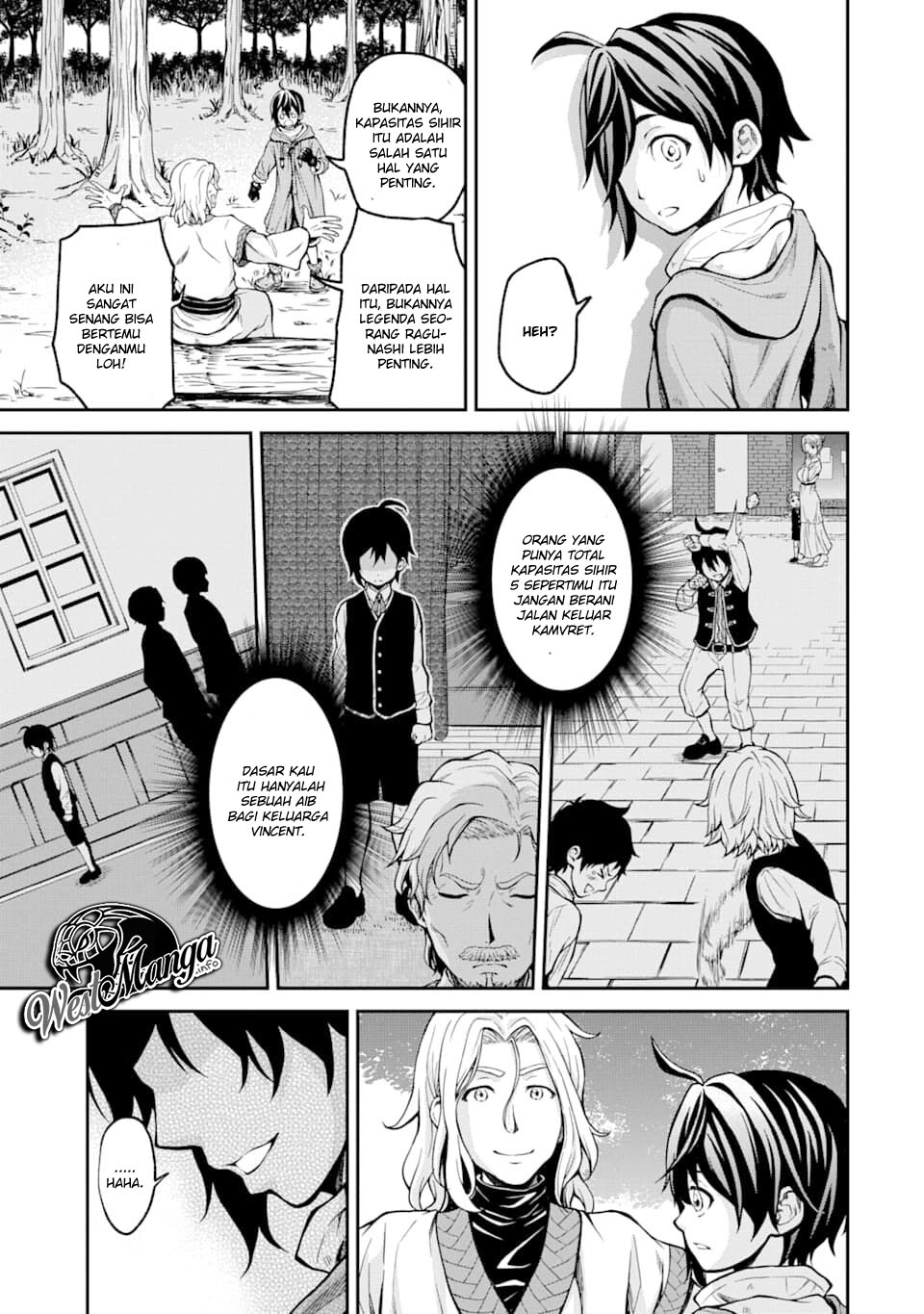 Baca Saisoku Musou no B-kyuu Mahou Tsukai: Ippatsu Utareru Mae ni Senpatsu Uchikaesu! - Chapter 1 halaman 25