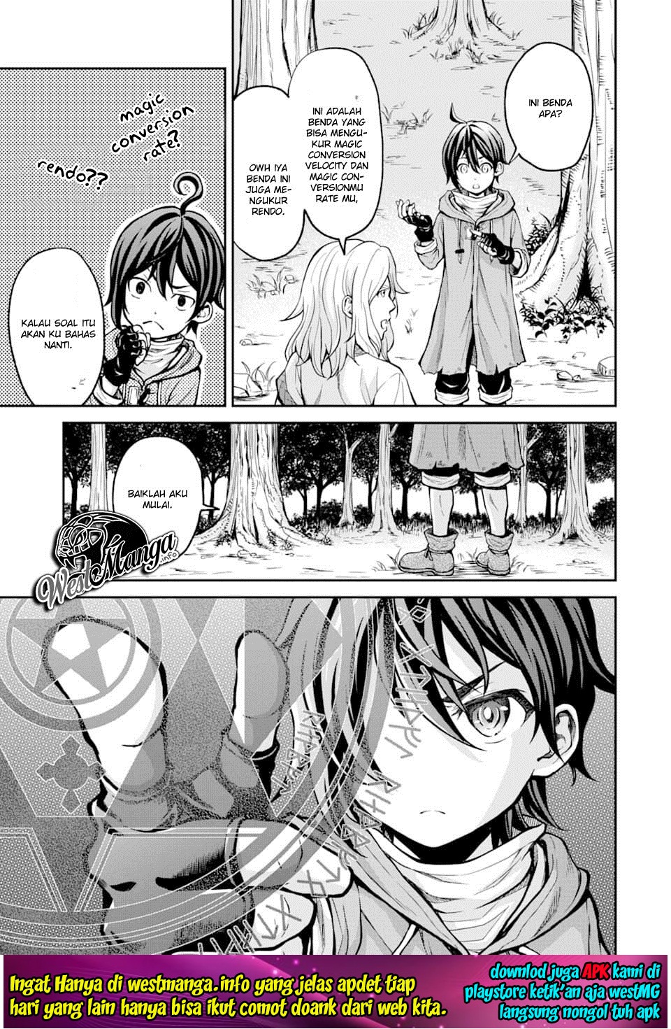 Baca Saisoku Musou no B-kyuu Mahou Tsukai: Ippatsu Utareru Mae ni Senpatsu Uchikaesu! - Chapter 1 halaman 27