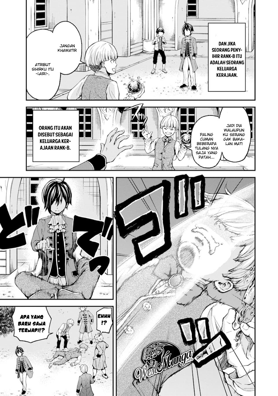 Baca Saisoku Musou no B-kyuu Mahou Tsukai: Ippatsu Utareru Mae ni Senpatsu Uchikaesu! - Chapter 1 halaman 5