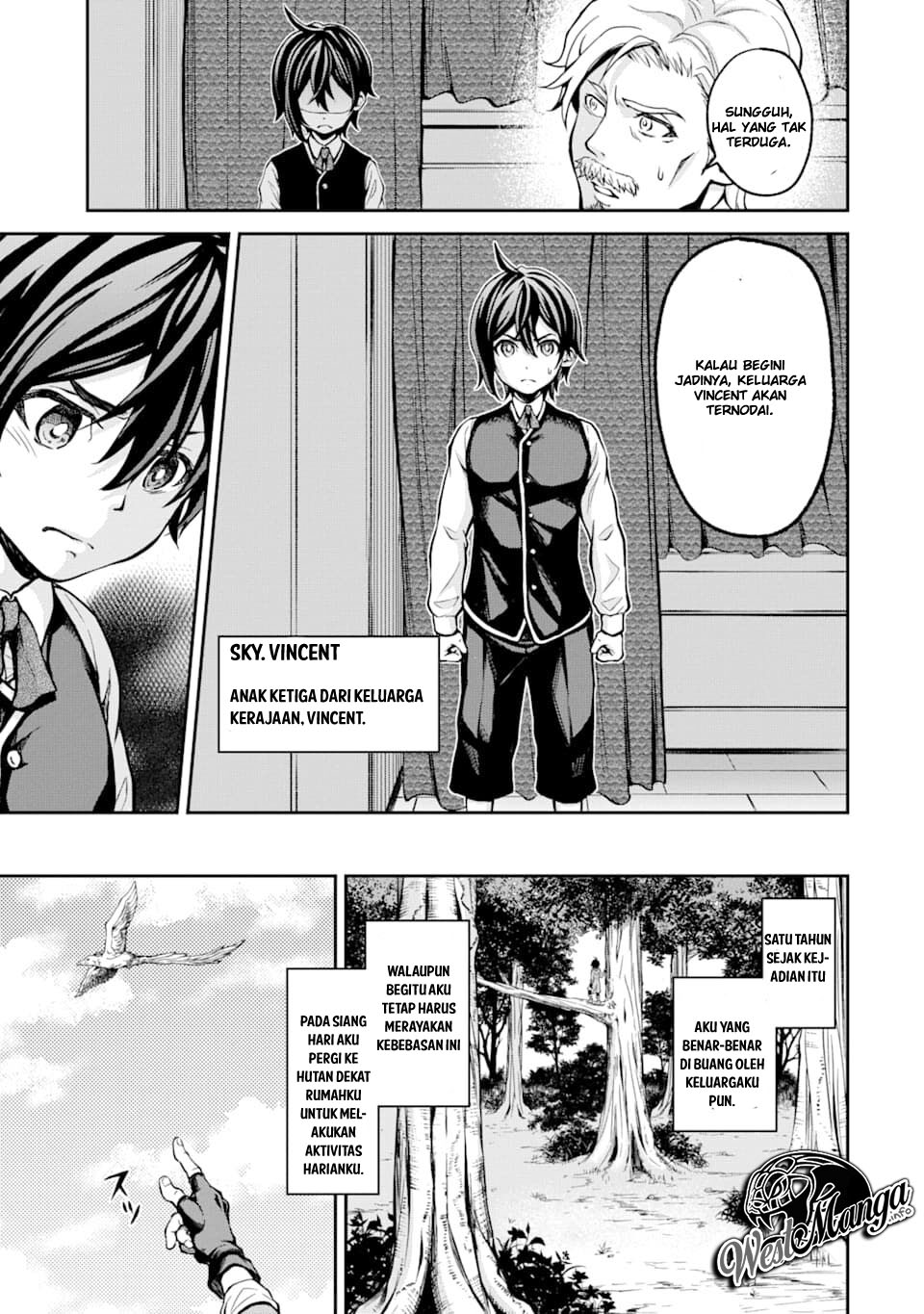 Baca Saisoku Musou no B-kyuu Mahou Tsukai: Ippatsu Utareru Mae ni Senpatsu Uchikaesu! - Chapter 1 halaman 9