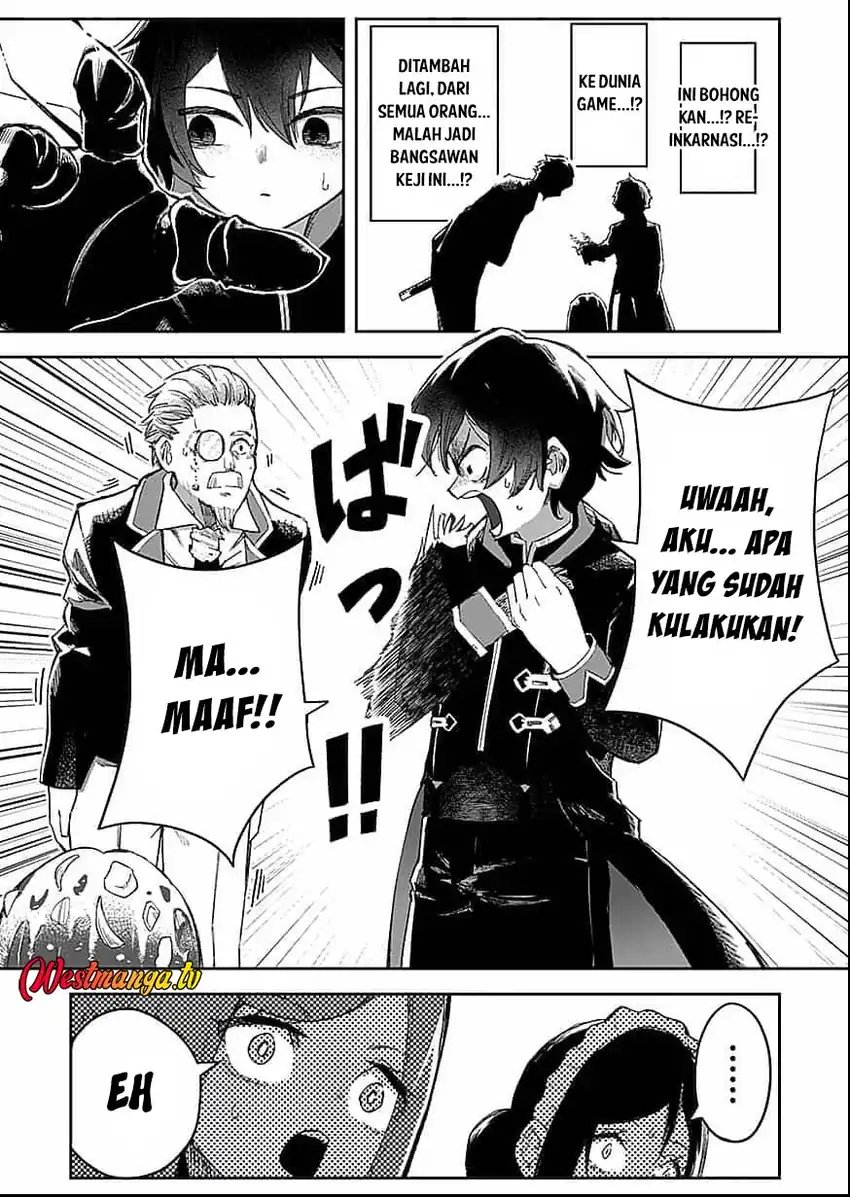 Saiyakkyuu Skill “Boushoku Maou” Mochi No Akuyaku Kizoku Ni Tensei Shimashita Ga, Shokei Saretakunai Node Skill Wo Kakushite Hitasura Doryoku Shimasu Chapter 1 - Page 13